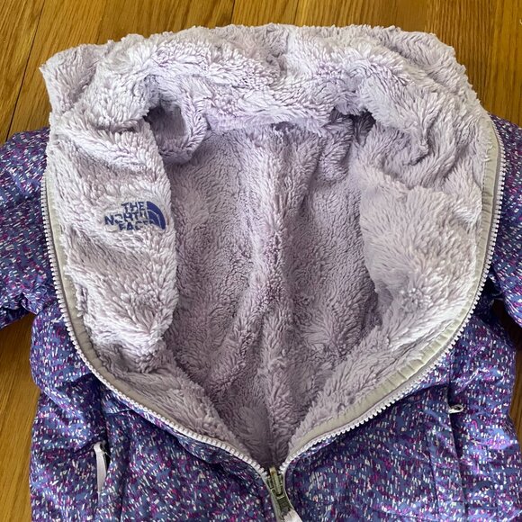 NorthFace Kids Reversible Jacket Size S 7/8 - Picture 4 of 5